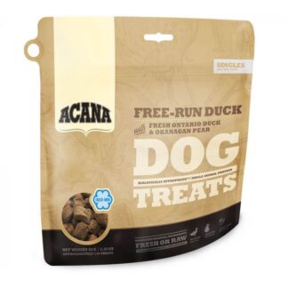 Акана Singles Treats Free-Run Duck закуски для собак 35 г