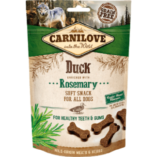 Carnilove Закуски, мягкие, Утка и Розмарина собак 200 г