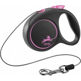 Flexi Black Design Поводок веревка XS розовый 3 м