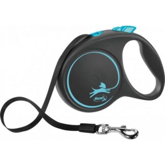 Flexi Black Design Поводок лямки S синий 5 м