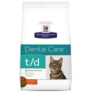 Hill's Prescription Diet Feline T/D, 1.5 кг