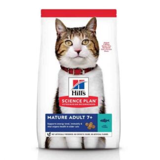 Hill's Science Plan Feline Mature Adult 7+ с тунцом 1,5 кг
