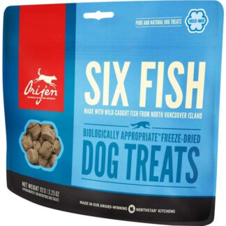 Orijen 6 Fish Treats Собак 92 г