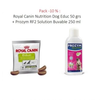 Уп -10%: Royal Canin Nutrition Dog Educ 50 гр + Prozym RF2 Решения пригодна для питья, 250 мл