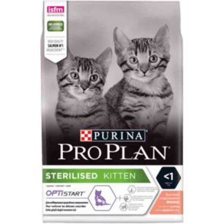 Purina Proplan Sterilised Kitten с Optistart Лососем 1.5 кг