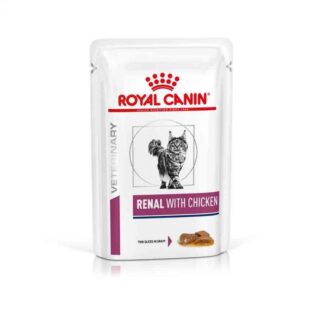 Royal Canin Veterinary Cat Renal Курица в пакетиках, 12 x 85 g