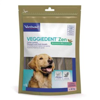Veggiedent ДЗЕН L Закуски Зубов Собаке + 30 кг x15