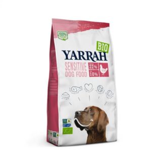 Yarrah Bio Крокеты Sensitive с курицей для Взрослых Собак 2 кг