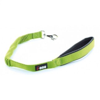 I-DOG Elastic Comfort Leash Зеленый/Серый 60 см