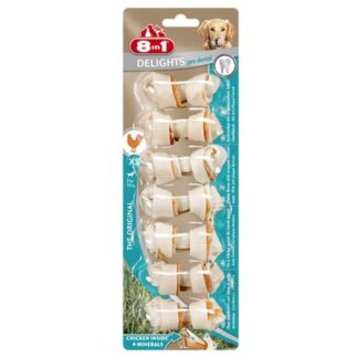 8in1 Delights Pro Dental Bone Dog XS x 7 МУЛЬТИПАКЕТ 6 УПАКОВОК