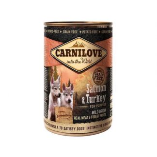Carnilove Cans Лосось и индейка для щенков 6 x 400 г