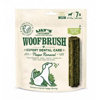 Lily's Kitchen Woofbrush Большая стоматологическая дубинка для собак x 7