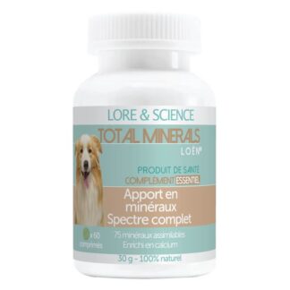 Lore & Science Dog Total Minerals 60 cps