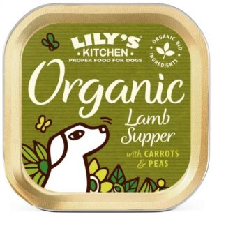 Lily's Kitchen Organic Organic с ягненком для собак 11 x 150 г