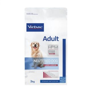 Virbac Veterinary HPM для взрослых кастрированных крупных и средних собак 3 кг
