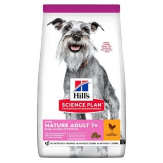 Hill's Science Plan Canine Mature Adult 7+ Small & Mini Light 2,5 кг