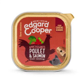 Edgard & Cooper Корм для курицы и лосося для пожилых собак 11 x 150 г
