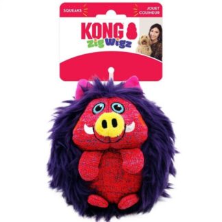 KONG ZigWigz Warthog Puppy Plush Medium
