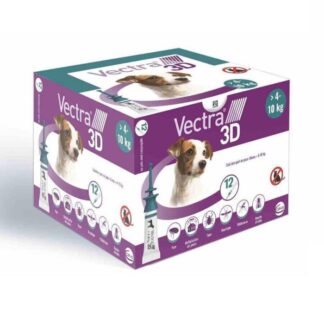 Vectra 3D Dog от 4 до 10 кг 12 пипеток