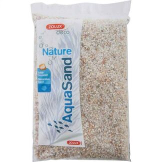 Zolux Aquasand Nature Кварцевый белый песок 1 кг