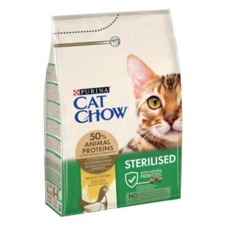 Purina Cat Chow Стерилизованная курица для кошек 3 кг