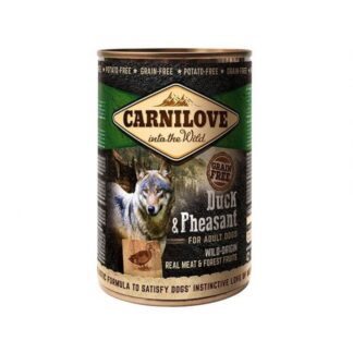 Carnilove Утка без злаков и фазан для собак 6 банок по 400 г