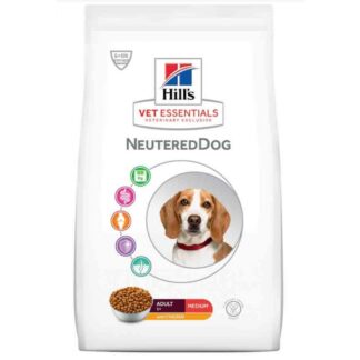 Hill's VetEssentials для кастрированных собак, курица среднего размера, 10 кг
