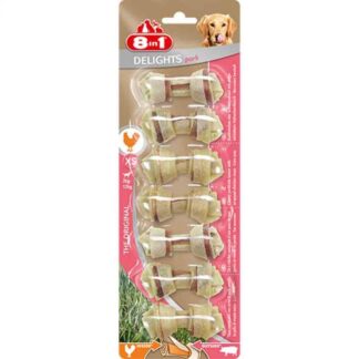8in1 Delights Pork XS для собак x7