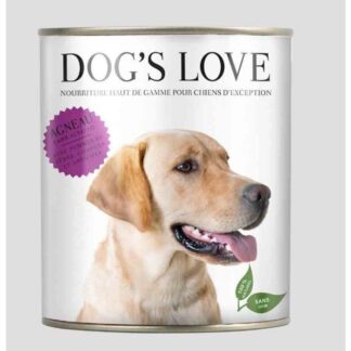 Dog's Love Adult собака ягненок без злаков и глютена 6 коробок по 200 г