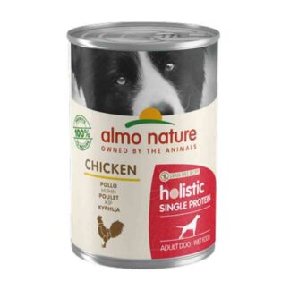 Almo Nature Dog Holistic Single Protein Курица 24 x 400 г