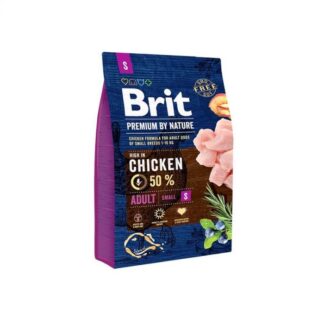 Brit Premium by Nature S для взрослых собак 3 кг