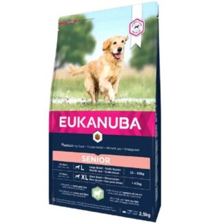 Eukanuba Senior Dog Large Breed Lamb & Rice 12 кг