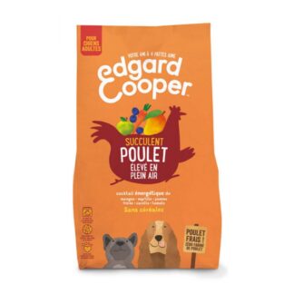 Edgard & Cooper Беззерновая свежая курица для взрослых собак 2,5 кг