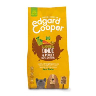 Edgard & Cooper Fresh Organic Турция и курица для взрослых собак 7 кг