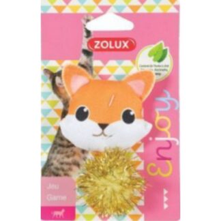 Игрушка Zolux Lovely Fox с кошачьей мятой