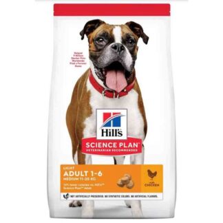Hill's Science Plan Canine Adult Light Medium Chicken 14 кг
