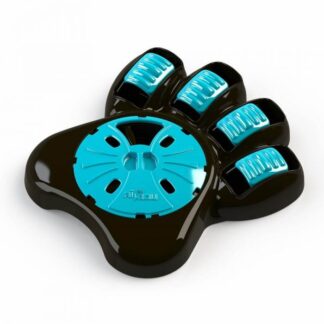 A?kiou Paw Bowl интерактивная миска для собак синяя - Распродажа