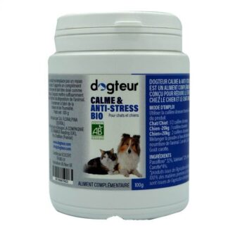 Dogteur Calm and Anti-Stress Organic для собак и кошек 100 г