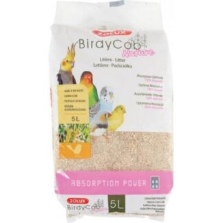 Наполнитель для наполнителя для птиц Zolux Birdy'Cob Nature 5 л