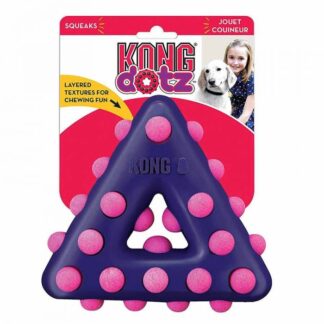 KONG Dotz Треугольная игрушка для собак L