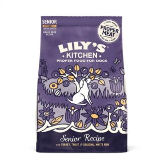 Lily's Kitchen Лосось и форель без глютена для собак старшего возраста 2,5 кг