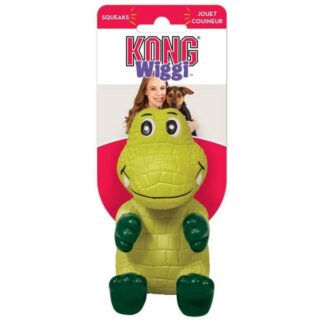 KONG Wiggi Alligator Большая игрушка для собак