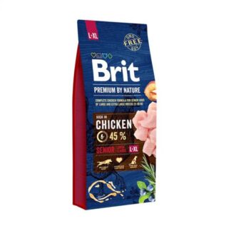 Brit Premium by Nature Senior Dog L+XL 15 кг