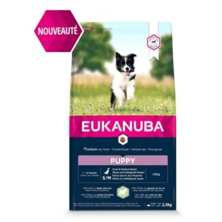 Eukanuba Puppy Junior Small and Medium Breed Lamb & Rice 2,5 кг