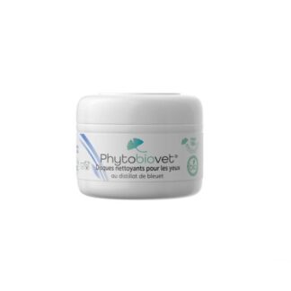 Phytobiovet Очищающие диски для глаз для собак и кошек Organic x30