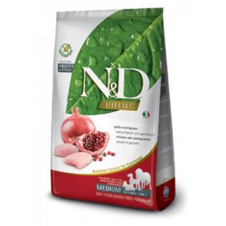 Farmina N&D Prime Medium/Maxi Adult Dog Dry Курица и гранат 12 кг