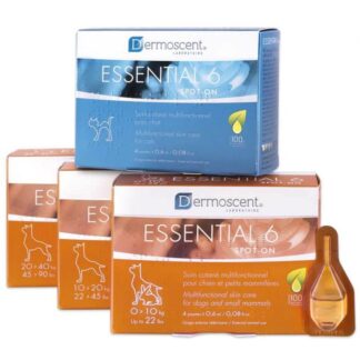 Dermoscent Essential 6 пипеток для собак и NAC x4
