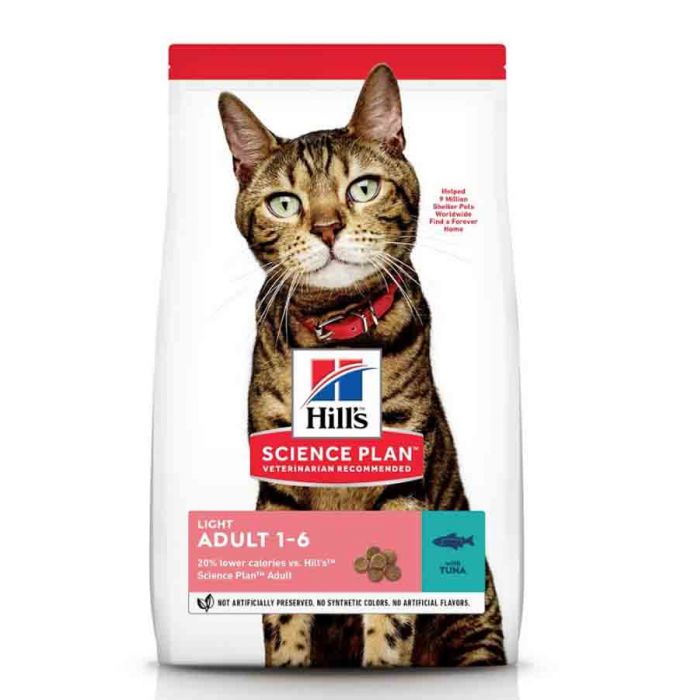 Hill's Science Plan Feline Adult Light Tuna 7 кг