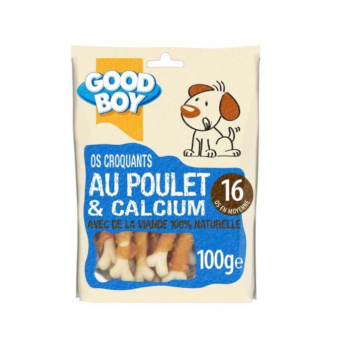 Куриная кость Good Boy + кальций 100 гр