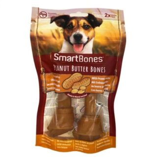 Smartbones Снек для собак среднего размера с арахисовым маслом, 2 шт.